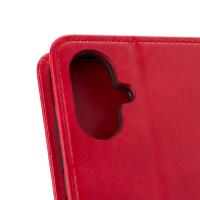 чехол-книга DC ELEGANT для Samsung A06 красный