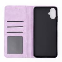 чехол-книга DC ELEGANT для Samsung A06 сиреневый