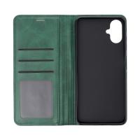 чехол-книга DC ELEGANT для Samsung A06 темно-зеленый
