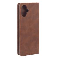 чехол-книга DC ELEGANT для Samsung A07 коричневый