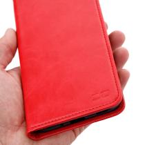 чехол-книга DC ELEGANT для Samsung A16 красный