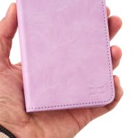 чехол-книга DC ELEGANT для Samsung A25 сиреневый