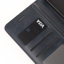 Чохол-книга DC ELEGANT для телефону Samsung A26 темно-синій