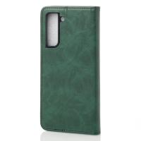 чехол-книга DC ELEGANT для Samsung S21 FE темно-зеленый