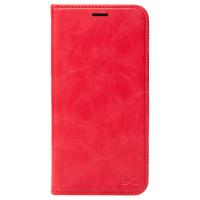 чехол-книга DC ELEGANT для Xiaomi Poco F6/Redmi Turbo 3 красный