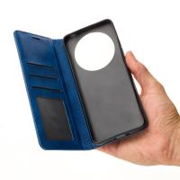 чехол-книга DC ELEGANT для Xiaomi Redmi 14C синий