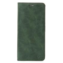 чехол-книга DC ELEGANT для Xiaomi Redmi 15 (171 mm) темно-зеленый