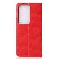 чехол-книга DC ELEGANT для Xiaomi Redmi 15 (171 mm) красный