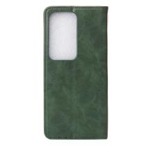чехол-книга DC ELEGANT для Xiaomi Redmi 15 (169 mm) темно-зеленый
