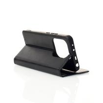 чехол-книга DC ELEGANT для Xiaomi Redmi Note 14 4G (163 mm) черный