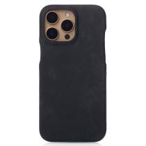 Чехол LEATHER Case для iPhone 14 black