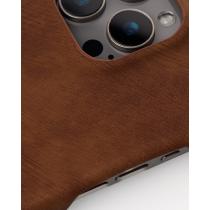 Чехол LEATHER Case для iPhone 14 Pro Max brown