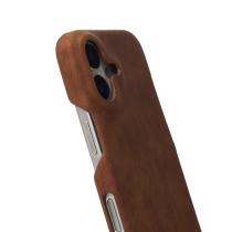 Чохол LEATHER Case для iPhone 16 brown