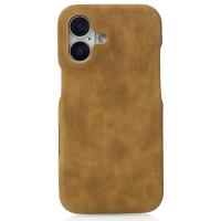 Чехол LEATHER Case для iPhone 16 desert titanium