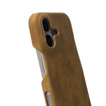 Чохол LEATHER Case для iPhone 16 desert titanium