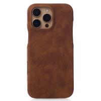 Чехол LEATHER Case для iPhone 16 Pro brown