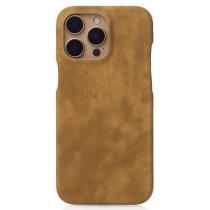 Чехол LEATHER Case для iPhone 16 Pro desert titanium
