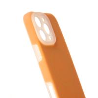 Чехол Liquid Silicone Full с поддержкой MagSafe для iPhone 16 Pro Max orange