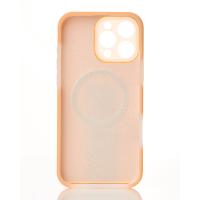 Чехол Liquid Silicone Full с поддержкой MagSafe для iPhone 16 Pro orange