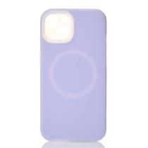 Чехол Liquid Silicone Full с поддержкой MagSafe для iPhone 14 violet