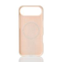 Чехол Liquid Silicone Full с поддержкой MagSafe для iPhone 17 AIR cream