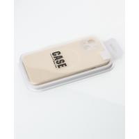 Чехол Liquid Silicone Full с поддержкой MagSafe для iPhone 14 cream