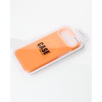 Чехол Liquid Silicone Full с поддержкой MagSafe для iPhone 17 AIR orange
