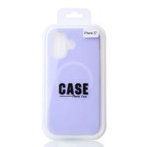 Чехол Liquid Silicone Full с поддержкой MagSafe для iPhone 17 violet