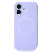 Чехол Liquid Silicone Full с поддержкой MagSafe для iPhone 17 violet