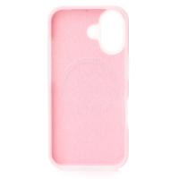 Чехол Liquid Silicone Full с поддержкой MagSafe для iPhone 17 pink