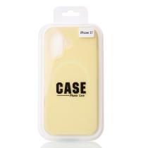 Чехол Liquid Silicone Full с поддержкой MagSafe для iPhone 17 sunglow