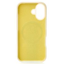 Чехол Liquid Silicone Full с поддержкой MagSafe для iPhone 17 sunglow