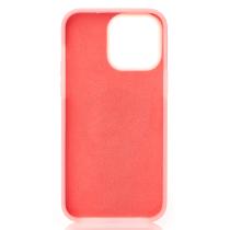 Чехол Liquid Silicone Full с поддержкой MagSafe для iPhone 13 pink