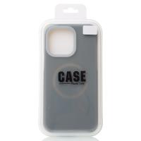 Чехол Liquid Silicone Full с поддержкой MagSafe для iPhone 13 stone gray
