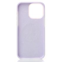 Чехол Liquid Silicone Full с поддержкой MagSafe для iPhone 14 Pro Max violet