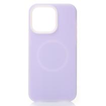 Чохол Liquid Silicone Full з підтримкою MagSafe для iPhone 15 Pro Max violet