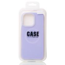 Чохол Liquid Silicone Full з підтримкою MagSafe для iPhone 16 Pro violet
