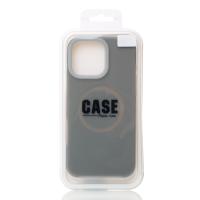 Чехол Liquid Silicone Full с поддержкой MagSafe для iPhone 16 Pro stone gray