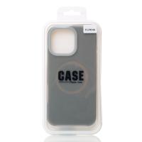 Чехол Liquid Silicone Full с поддержкой MagSafe для iPhone 16 Pro Max stone gray