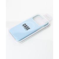 Чехол Liquid Silicone Full с поддержкой MagSafe для iPhone 17 Pro blue fog