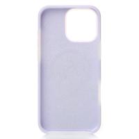 Чехол Liquid Silicone Full с поддержкой MagSafe для iPhone 16 Pro Max violet