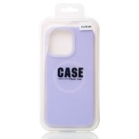 Чехол Liquid Silicone Full с поддержкой MagSafe для iPhone 16 Pro Max violet