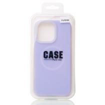 Чохол Liquid Silicone Full з підтримкою MagSafe для iPhone 16 Pro Max violet