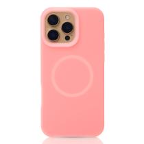 Чохол Liquid Silicone Full з підтримкою MagSafe для iPhone 16 Pro Max pink