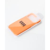 Чехол Liquid Silicone Full с поддержкой MagSafe для iPhone 17 Pro orange
