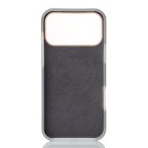 Чехол Liquid Silicone Full с поддержкой MagSafe для iPhone 17 Pro Max stone gray