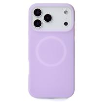 Чехол Liquid Silicone Full с поддержкой MagSafe для iPhone 17 Pro Max violet