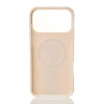 Чехол Liquid Silicone Full с поддержкой MagSafe для iPhone 17 Pro cream