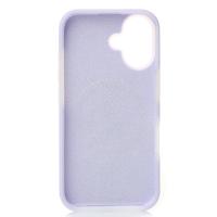Чехол Liquid Silicone Full с поддержкой MagSafe для iPhone 16 violet