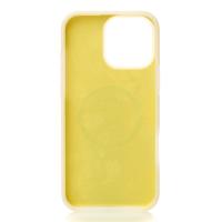 Чехол Liquid Silicone Full с поддержкой MagSafe для iPhone 16 Pro sunglow